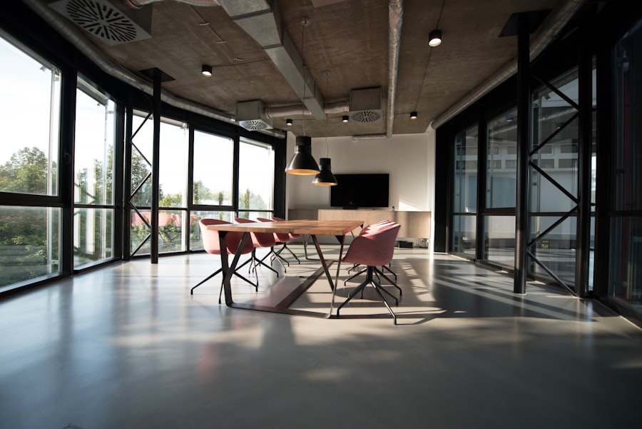 Modern lounge and study comfort